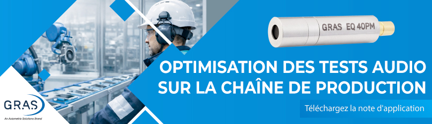 Note d'appli Tests audio chaîne de production